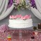 CAKE STAND 1 Tier 16" Clear Cupcakes Wedding Birthday Party Catering